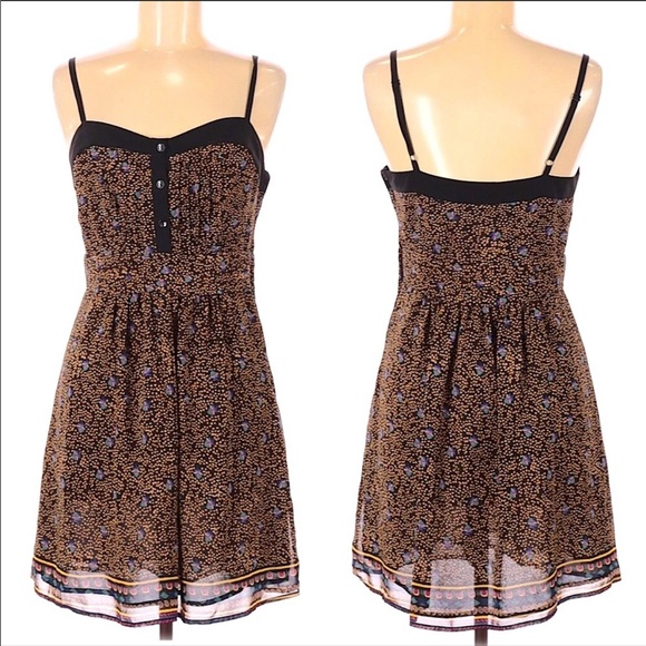 Anthropologie Staring at Stars print chiffon - Picture 1 of 15